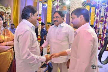 Celebs at Bandla Ganesh Brothers Daughter Ashritha Wedding Photos